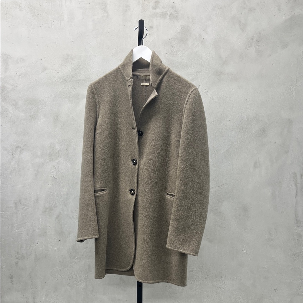 Italian Tan Wool Coat